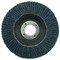Weiler 4-1/2" Tiger Paw Abrasive Flap Disc, Conical (TY29), 36Z, 7/8" 51118 - alternate 2